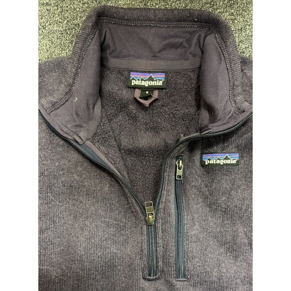 Patagonia Better Sweater 1/4-Zip Fleece Pullover Women's M Medium Purple - Picture 3 of 4